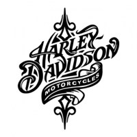 Pegatina Harley Davidson Motorcycles