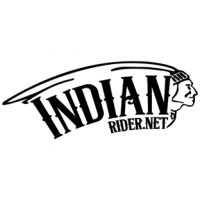 Pegatina Indian Rider, dibujo del logo