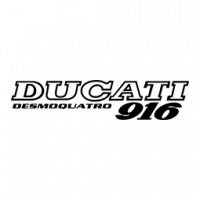 Pegatina Ducati Desmoquatro 916
