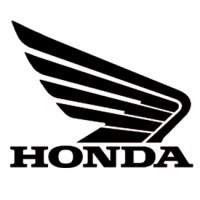 Pegatina moto ala Honda lado derecho