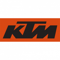 pegatina dos colores KTM